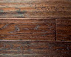 hand scraped red oak