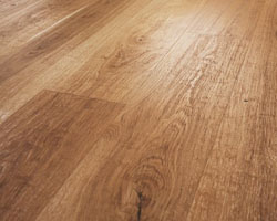 wire-brushed red oak