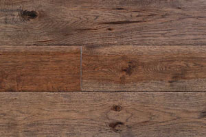 Stained Hickory Flooring